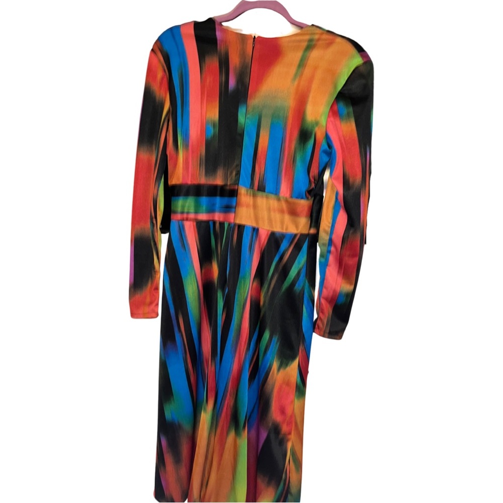 Multi Colored Evening Dress